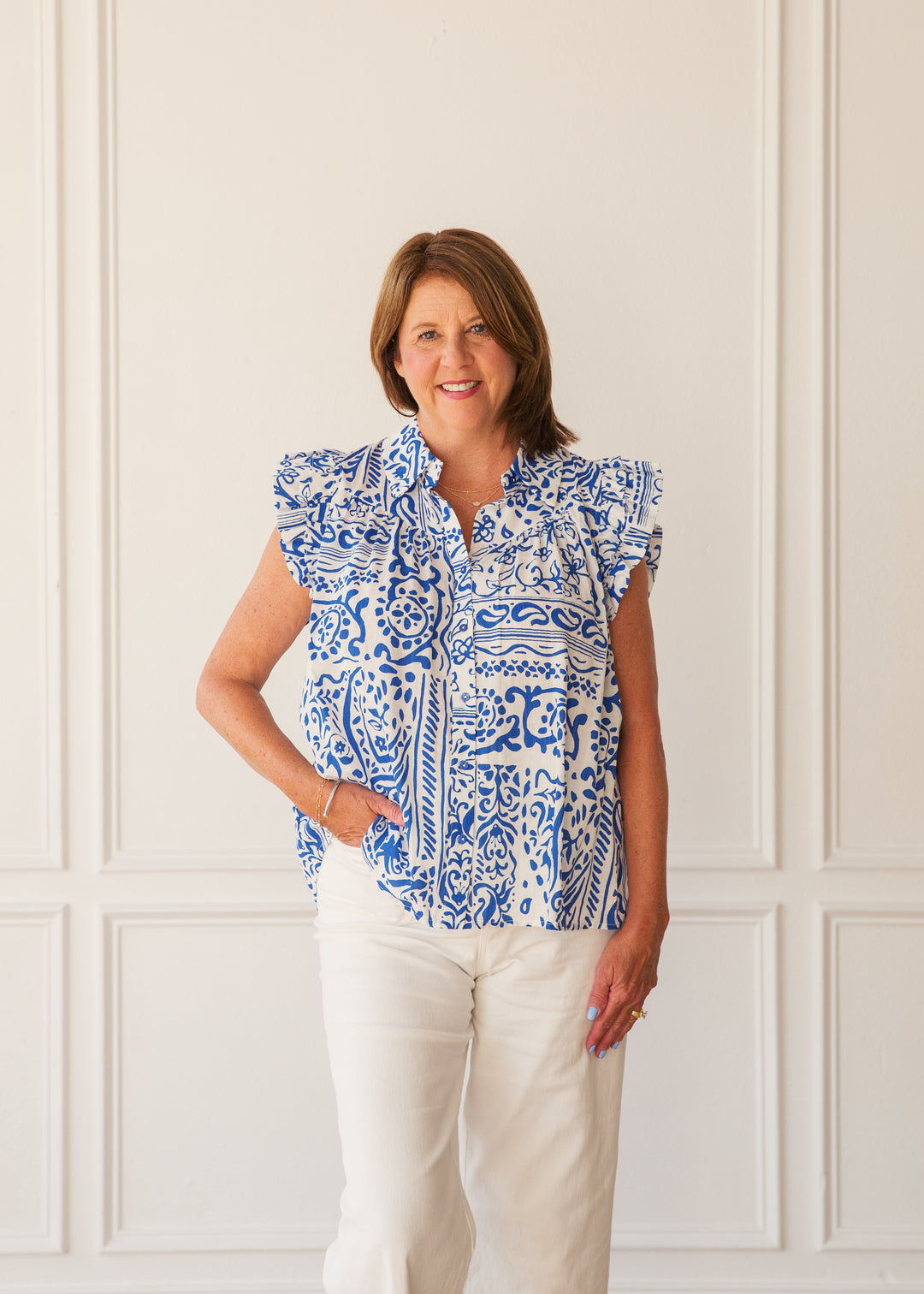 Oceanic Duo Button Down Shirt