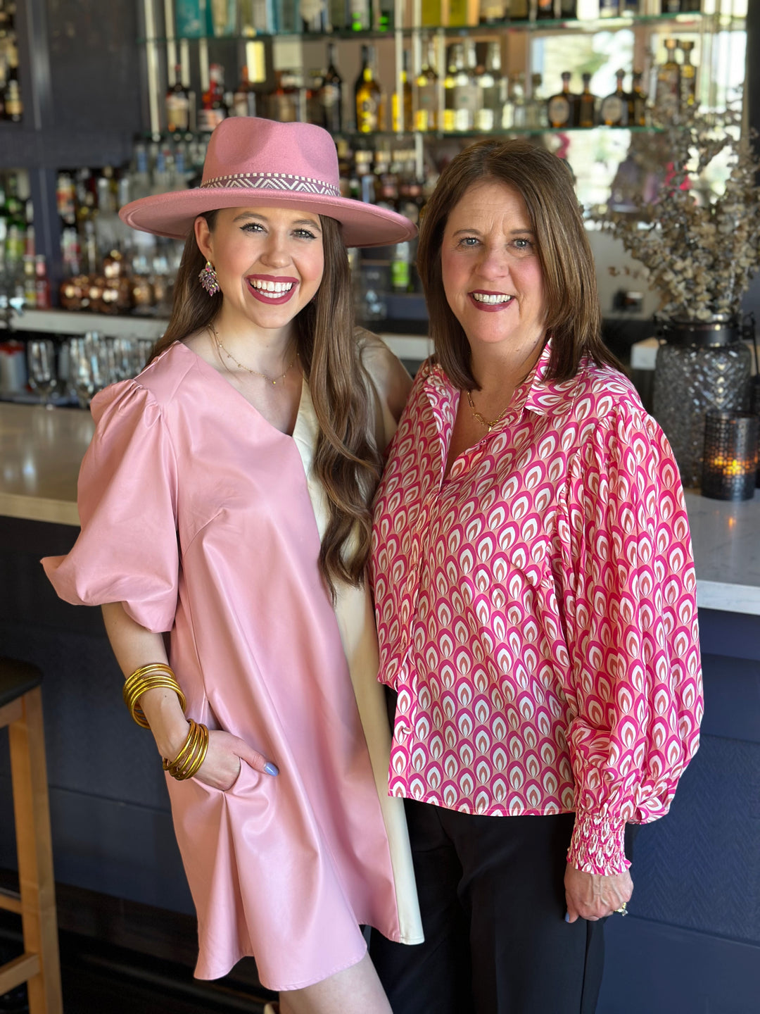 Bubble pink Balloon Blouse Sleeve