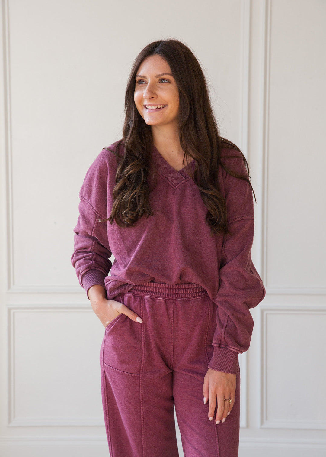 Dark Berry Pullover