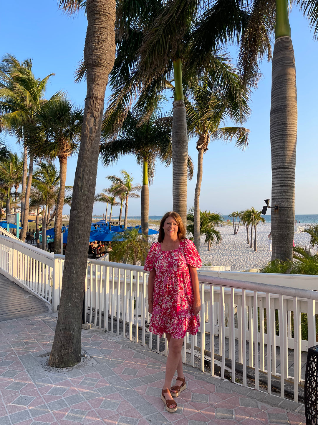 Floral Bliss Beach Dress