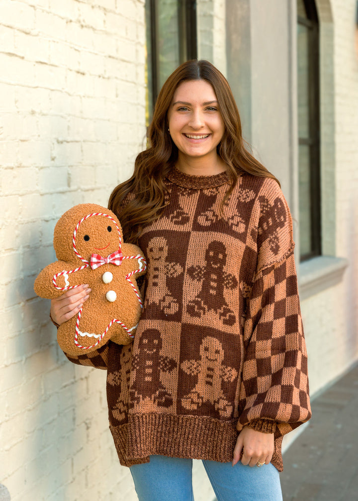 Gingerbread Knit Sweater