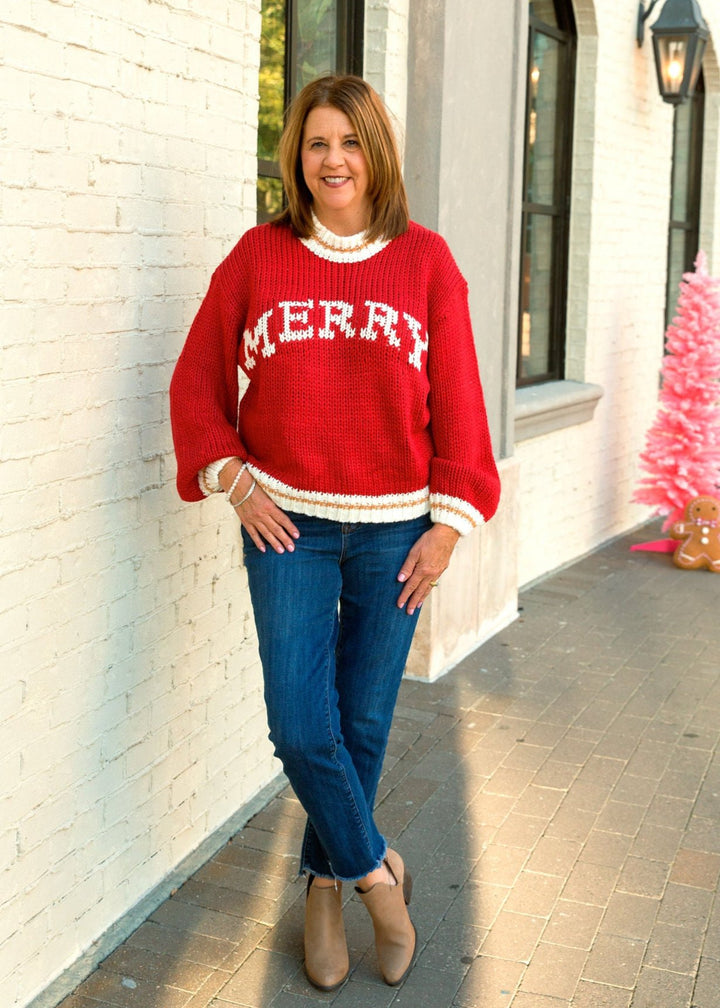 Merry Cozy Knit Sweater