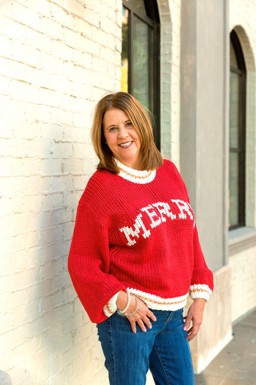 Merry Cozy Knit Sweater