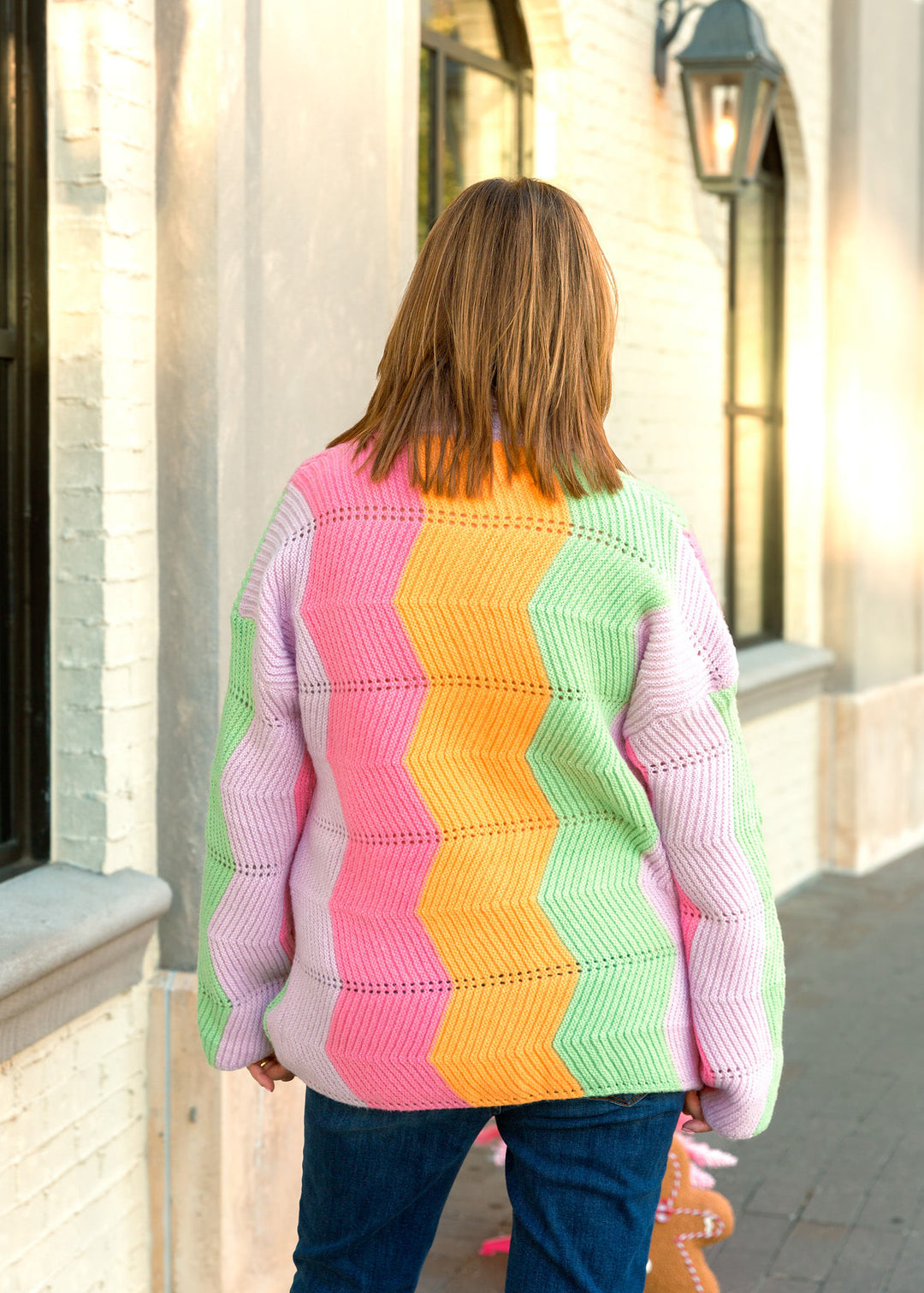 Sherbet Pastel Sweater Cardigan