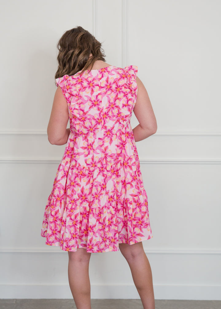 Pink Petal Bouquet Dress