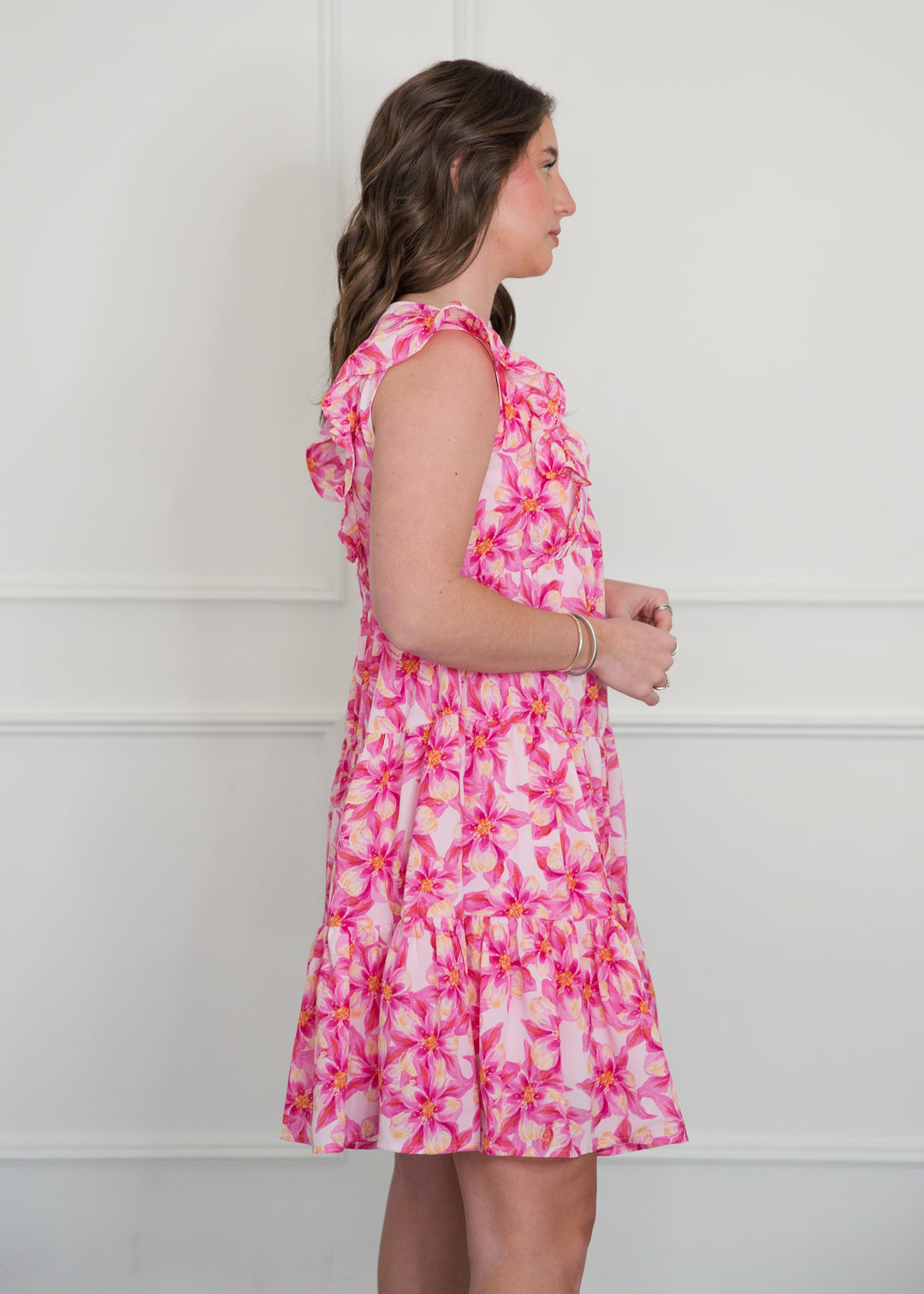 Pink Petal Bouquet Dress