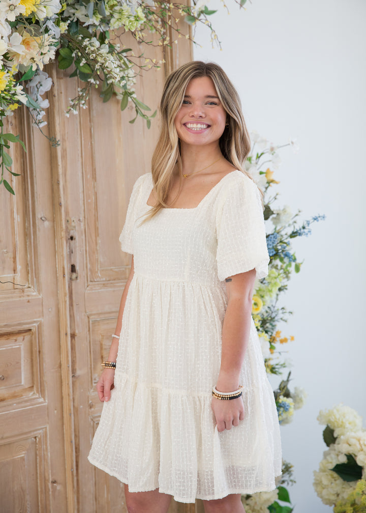 Cream Delight Dress